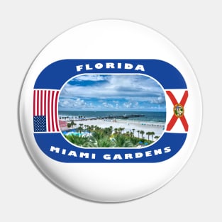 Florida, Miami Gardens City, USA Pin