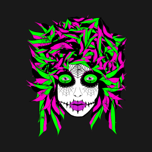 spider lady sugar skull T-Shirt