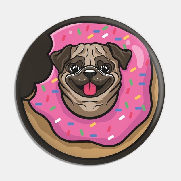 Pug donuts Pin by redwane