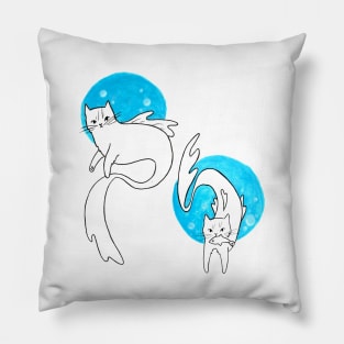 Purrmaids Pillow