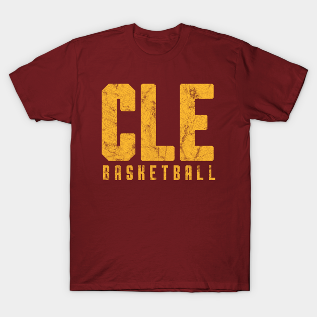 CLE Cleveland Basketball T-Shirt Cavs - Cavaliers - T-Shirt