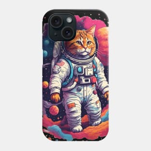 Cool Space cat Phone Case