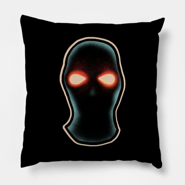 maschera malvagia Pillow by barmalisiRTB