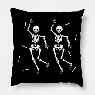 Dancing Skeletons Pillow