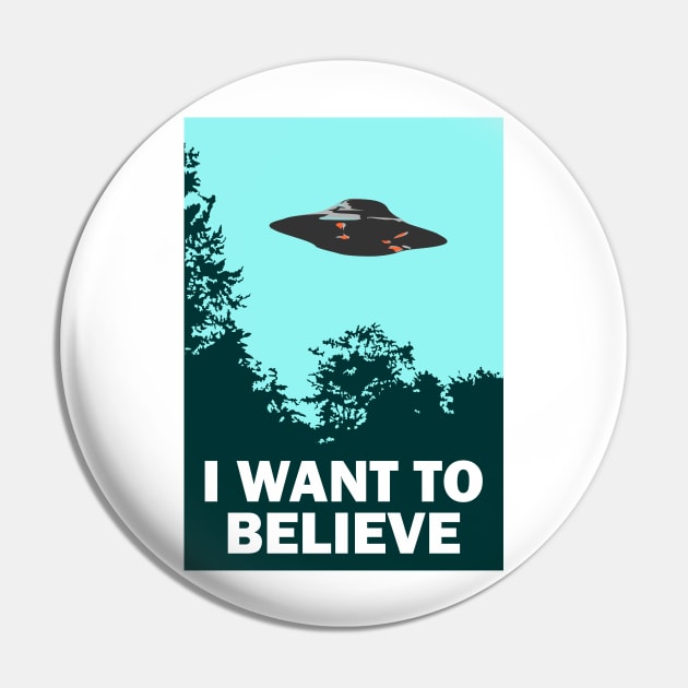 I want to believe Pin by Blade Runner Thoughts