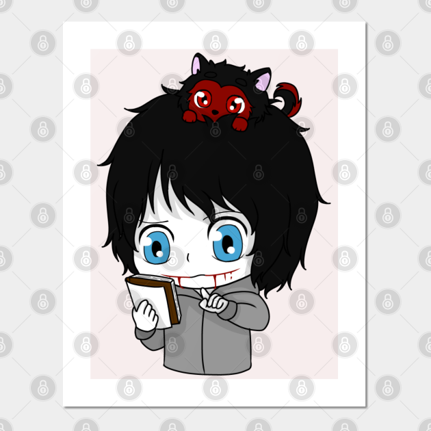 jeff the killer and smile dog - Creepypasta - Posters and Art Prints | TeePublic jeff the killer and smile dog - Creepypasta - Posters and Art Prints | TeePublic