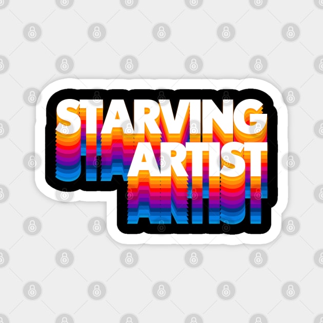 Starving Artist Magnet by DankFutura