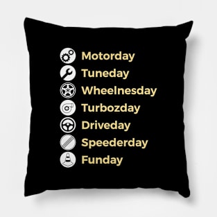 Motorweek Pillow