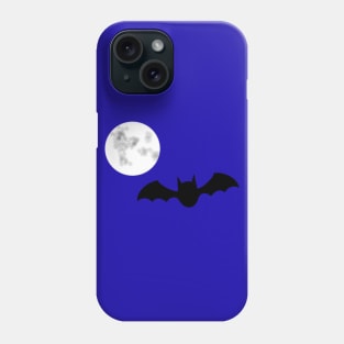 Bat and Moon Phone Case