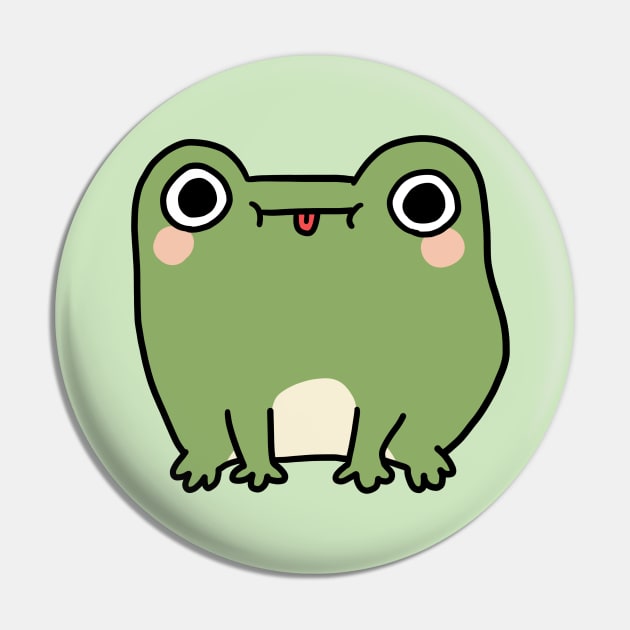 Frog Pin by Nikamii