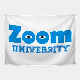 Zoom University Zoomers Home Education Monsters Tapestry
