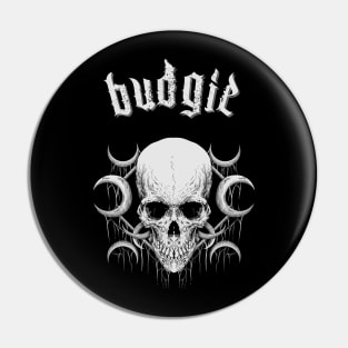 budgie the darkness Pin