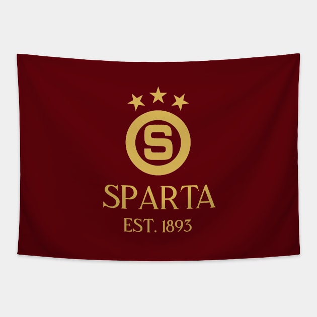 Sparta Praha Gold Tapestry by VRedBaller