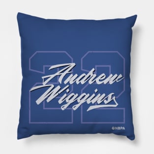 Andrew Wiggins Golden State Number Script Pillow