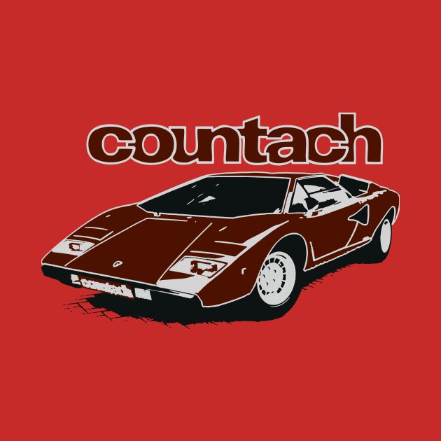 LP400 Countach by retroracing