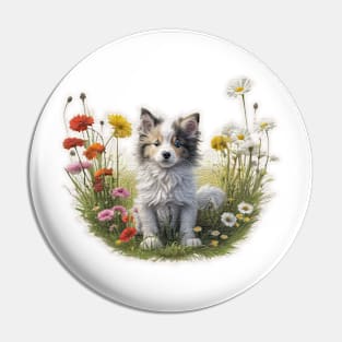 farm puppy Pin