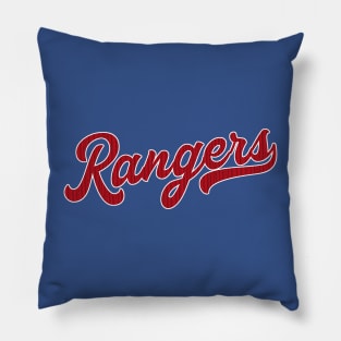 Rangers Embroided Pillow