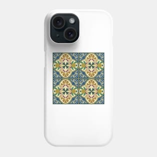 Summer Lemons in My Italian Villa | Blue Yellow Phone Case