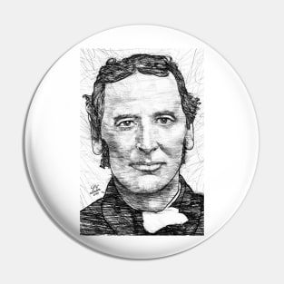 EDWIN ABBOTT ABBOTT pencil portrait Pin