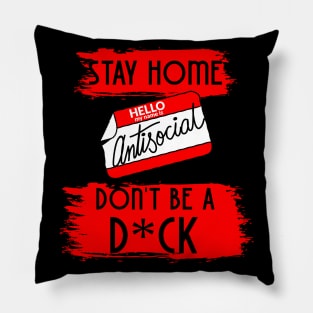 Stay Home Pillow