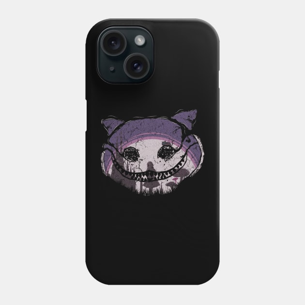 CREEPY CAT SMILE Phone Case by Freedom Haze