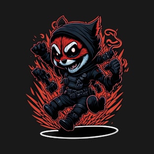 Red Panda Ninja_007 T-Shirt