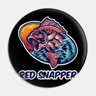 Red Snapper Pin