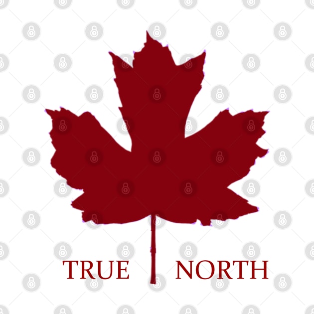 True North Red Maple Leaf by Star58