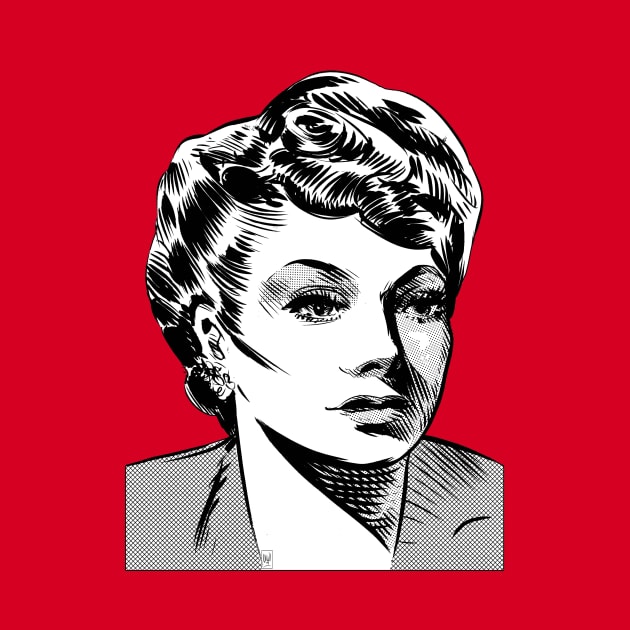 Lucille Ball by Rayes Art