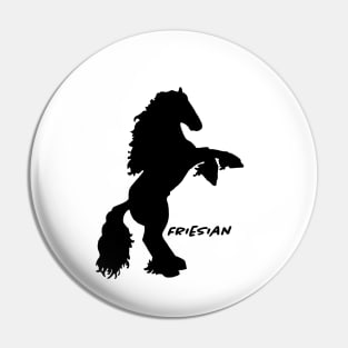 Friesian Horse Pin