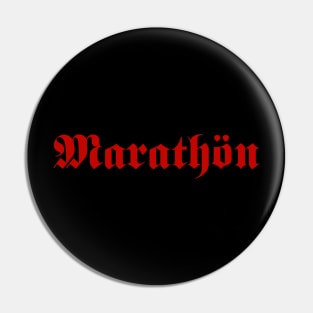 Marathon Pin