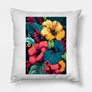 Botanical Flowers Pillow