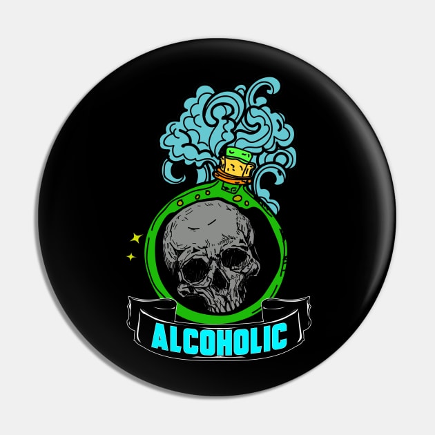 ALCOHOLIC POTION Pin by theanomalius_merch