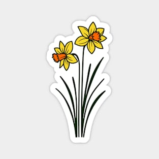 Daffodils Magnet