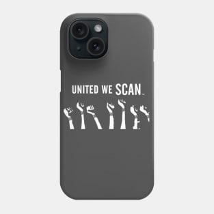 United We Scan (white) Phone Case