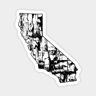 Rock Climbing California Rock Climber State Map Climb Art Magnet