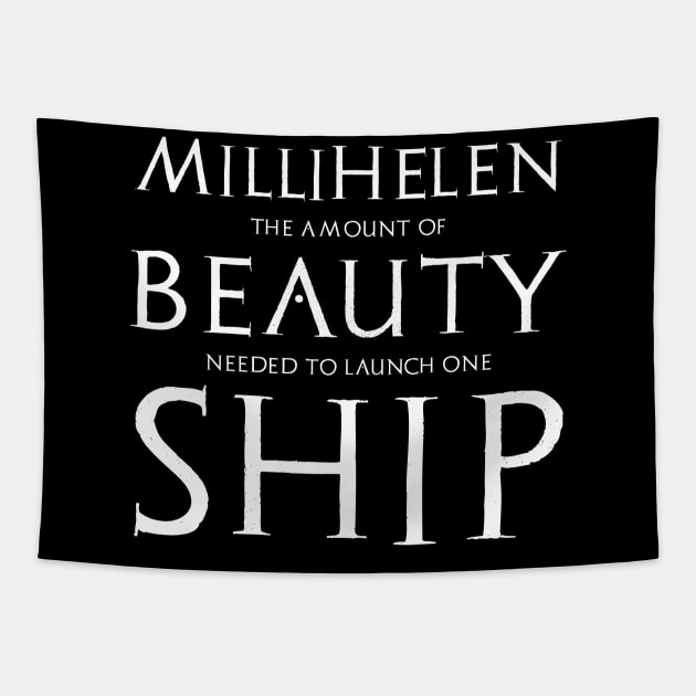 MilliHelen - Helen Of Troy Trojan War Greek Mythology Tapestry by Styr Designs