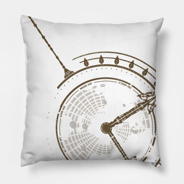 Time Escape Pillow by Orioto