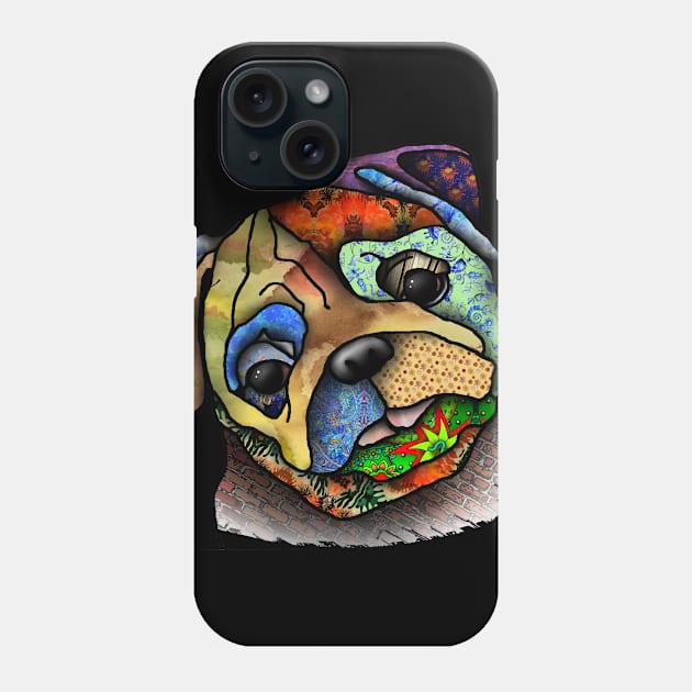 My Pug Phone Case by Zodiart