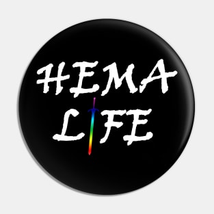 HEMA Life Rainbow Pin