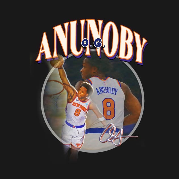 O.G. Anunoby New York Basketball NY NYC Jersey Toronto by dsuss