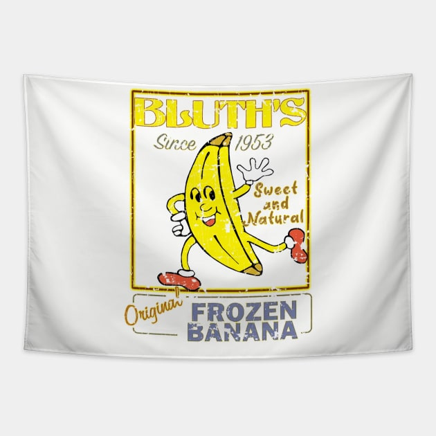 Bluth's Frozen Banana Tapestry by Thrift Haven505