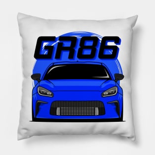 GR86 Blue Pillow