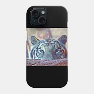 White Tiger Phone Case