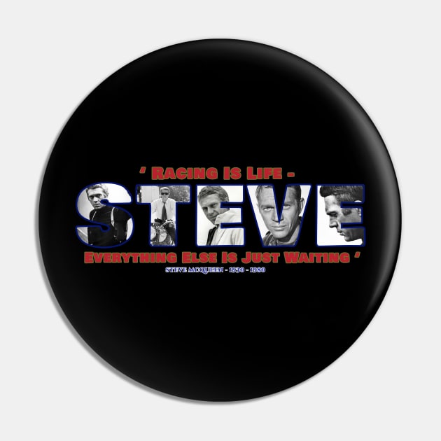 STEVE MCQUEEN RACE Pin by CS77