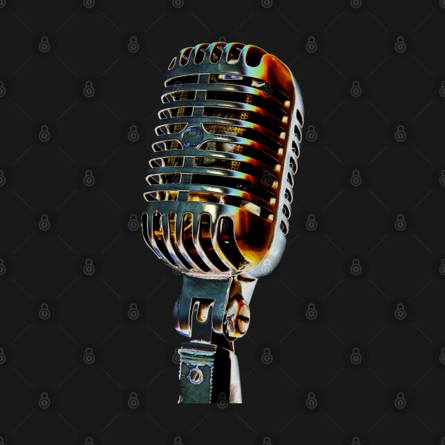 Vintage Microphone by fulya