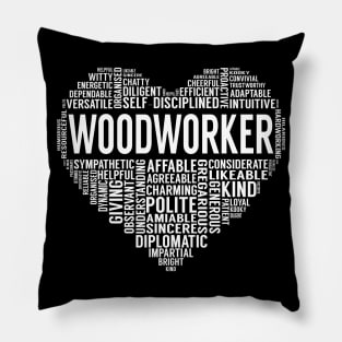 Woodworker Heart Pillow