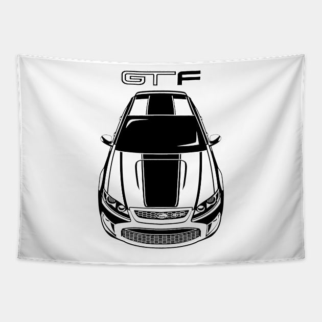 Ford Falcon GT-F 351 - Black Stripe Tapestry by V8social