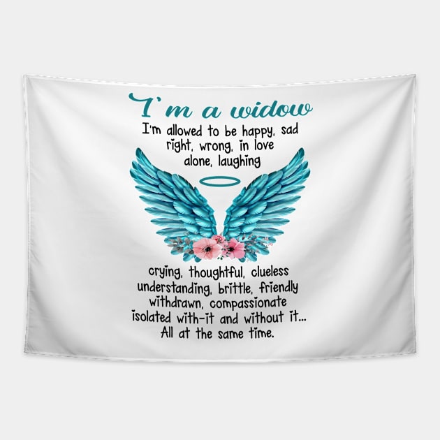 I Am A Widow Tapestry by DMMGear