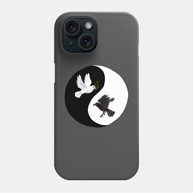 War and Peace Yin Yang Phone Case by Love, Potato 